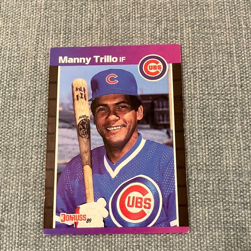 1989 Donruss Chicago Cubs Baseball Card Trading Card